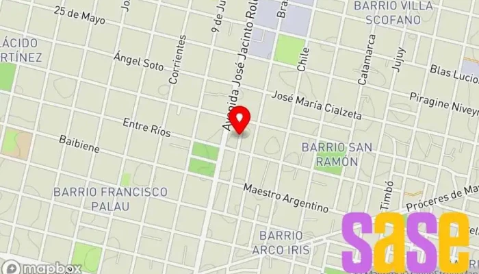 mapa de Planta emisora Radio Infinita Emisora de radio en 
