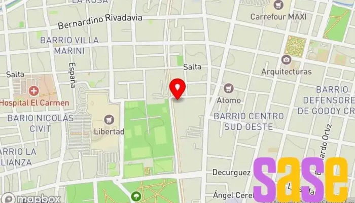 mapa de Polo Ambiental | Municipalidad de Godoy Cruz Oficina de gobierno local en Godoy Cruz