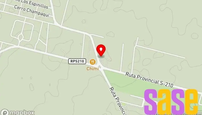 mapa de Portal de las Sierras Centro comercial en Villa Gral. Belgrano