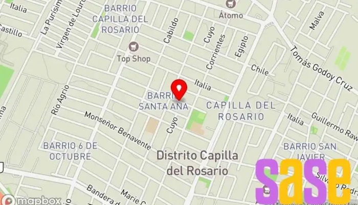 mapa de Power Repuestos Eléctricos Tienda de repuestos para automóviles en Mendoza
