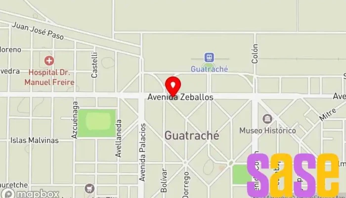 mapa de Protón Comercial Electrónica Tienda de móviles en Guatraché