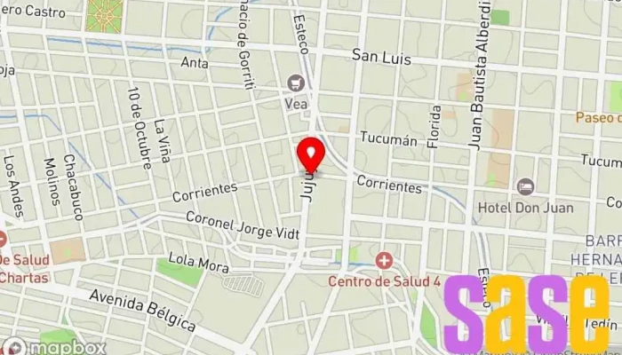 mapa de R-D Aguas Tienda de equipos de baños, Tienda de artículos de fontanería en Salta