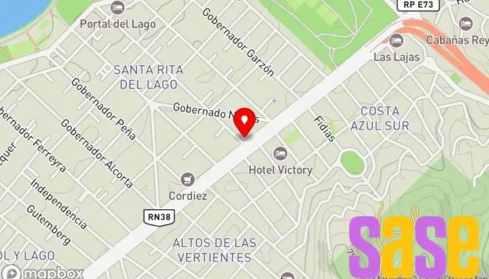 mapa de Racca Electricidad Comercio en Villa Carlos Paz