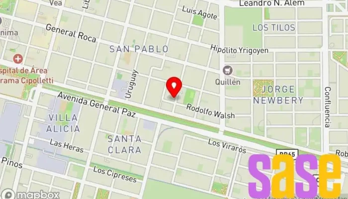 mapa de RADIO 104.5 FM CIELOS ABIERTOS Iglesia en R8324 Cipolletti