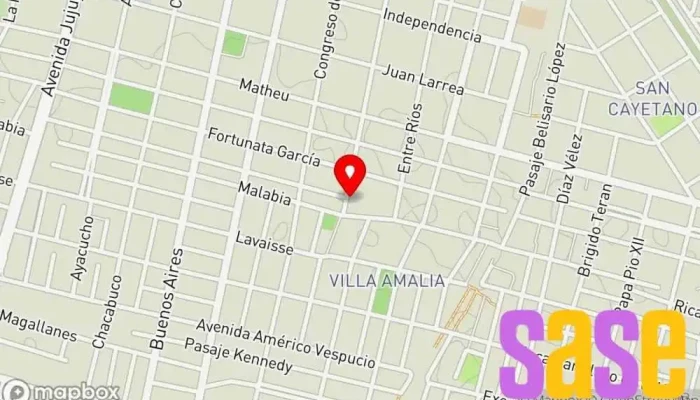 mapa de Radio 90.3 Fm Alem Emisora de radio en San Miguel de Tucumán