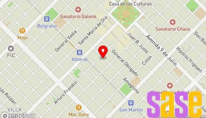 mapa de Radio 94.3 Fm Atlantis Emisora de radio en Resistencia