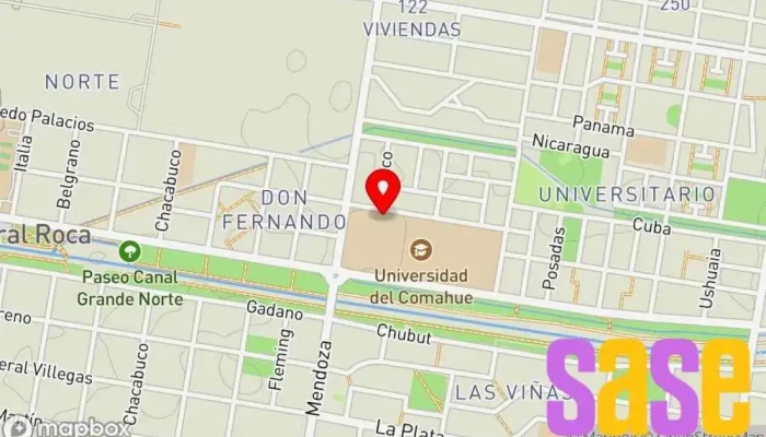 mapa de Radio Antena Libre Emisora de radio en Chaco &