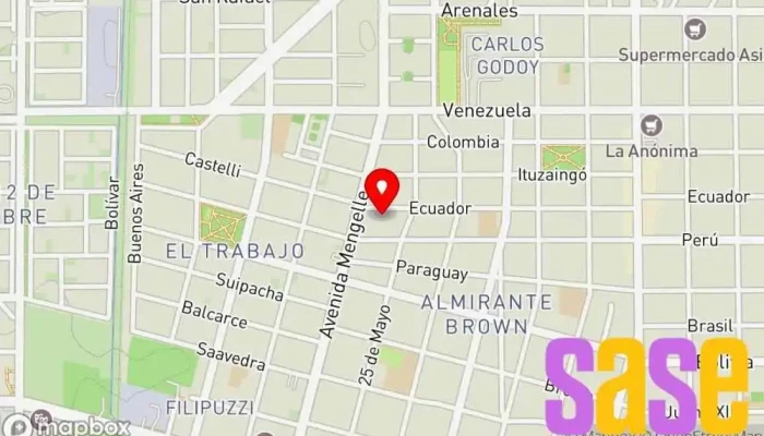 mapa de Radio Bíblica Independiente - RBI Emisora de radio en R8324 Cipolletti