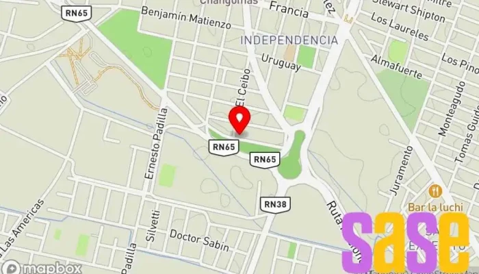 mapa de Radio Ciudad 91.1 FM Emisora de radio en Concepción