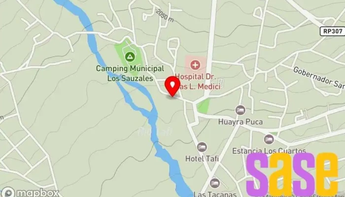 mapa de Radio De La Montaña 104.3 Emisora de radio en Tafí del Valle