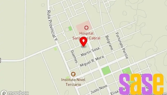 mapa de Radio Del Pueblo 95.5 Mhz Emisora de radio en Col. Elisa