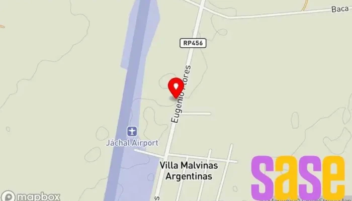 mapa de Radio ecos 104.5 jáchal Emisora de radio en San Juan