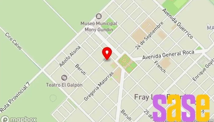 mapa de Radio Equis 98.5 Emisora de radio en Río Negro