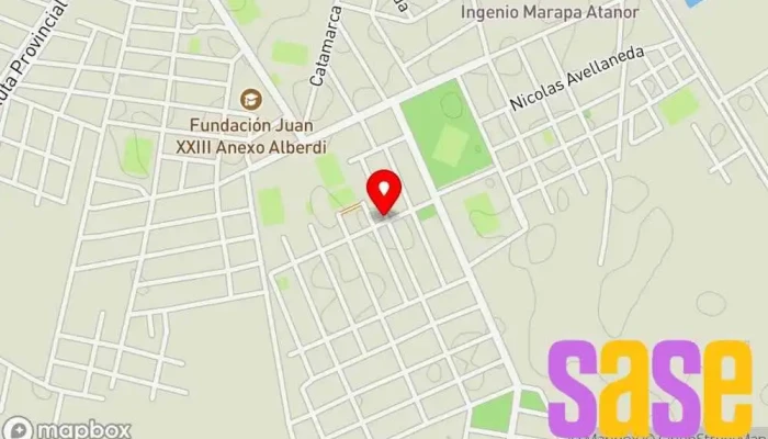 mapa de Radio FM 105.7 Emisora de radio en Juan Bautista Alberdi