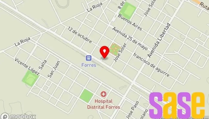 mapa de Radio Fm Del Pueblo 101.5 Emisora de radio en Forres