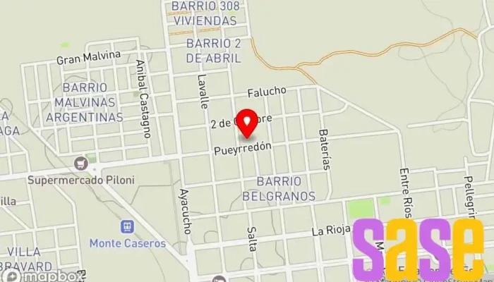 mapa de Radio Fm Fénix Empresa de medios de comunicación en W3220 Monte Caseros
