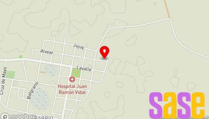 mapa de Radio FM Fortaleza Emisora de radio en Berón de Astrada