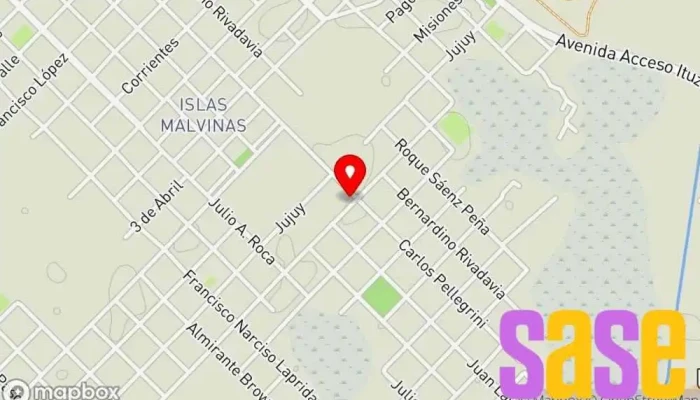 mapa de Radio FM Igualdad Emisora de radio en W3407 Ituzaingó