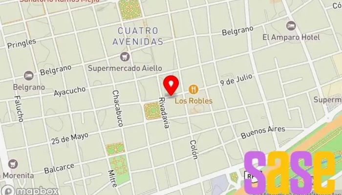 mapa de Radio FM Libre Emisora de radio en San Luis