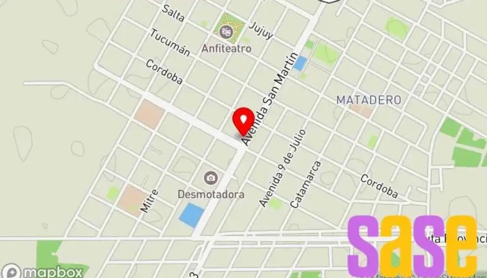 mapa de Radio fmtv 107.3 Emisora de radio en Los Juries