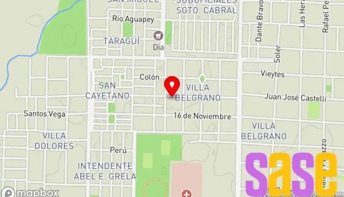 mapa de Radio Horizonte 94.1 Emisora de radio en Curuzú Cuatiá