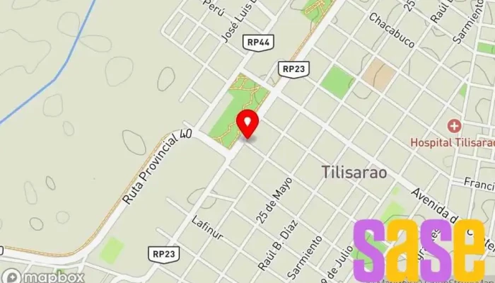 mapa de Radio Identidad 102.1 Tilisarao Emisora de radio en Tilisarao