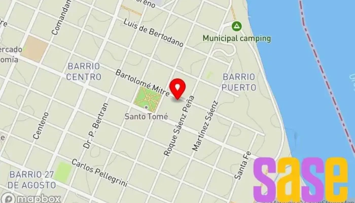 mapa de Radio Jasy FM Emisora de radio en Santo Tom