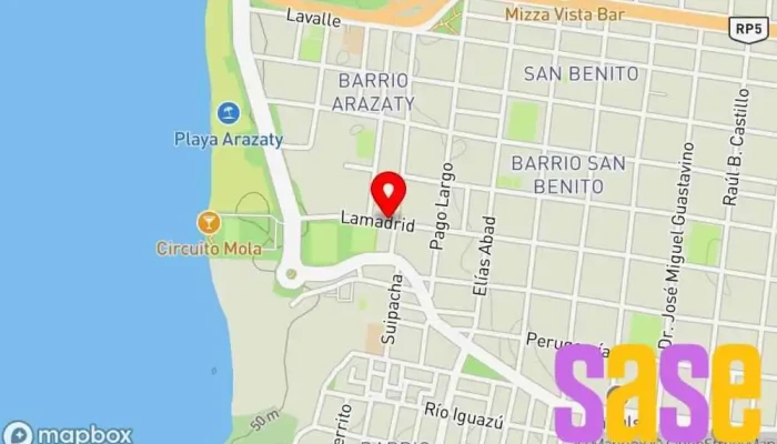 mapa de Radio Jees 90.7 Emisora de radio en Corrientes