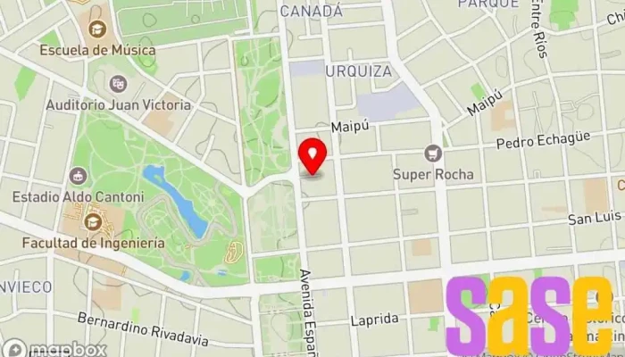 mapa de Radio Kongo Emisora de radio en San Juan