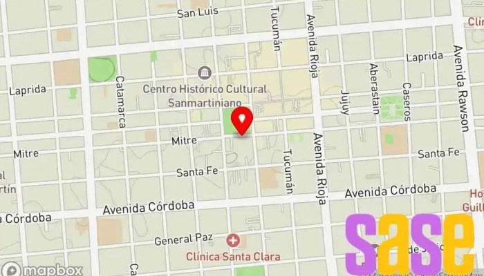 mapa de Radio La Red San Juan Emisora de radio en San Juan