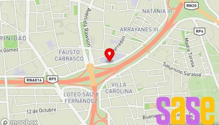 mapa de Radio la Voz Emisora de radio en San Juan
