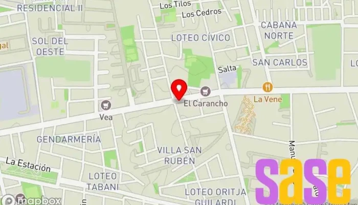 mapa de Radio Libertador Emisora de radio en Rivadavia