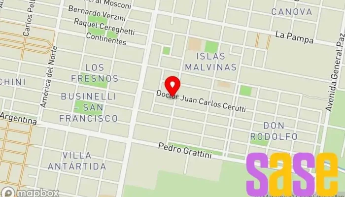 mapa de Radio Luz 96.5 Emisora de radio en R8336 Villa Regina