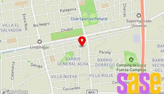 mapa de Radio MARTIN FIERRO 103.3 Emisora de radio en San Juan