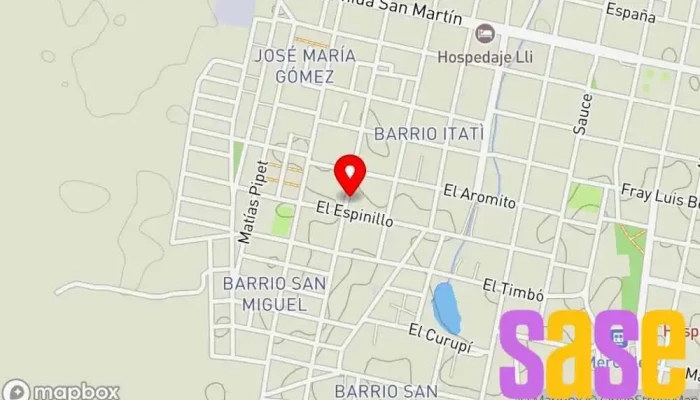 mapa de Radio Master 102.7 Emisora de radio en W3470 Mercedes