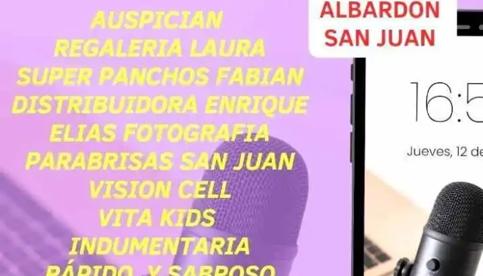 Radio Mia -  Telefono Movil - Albardón