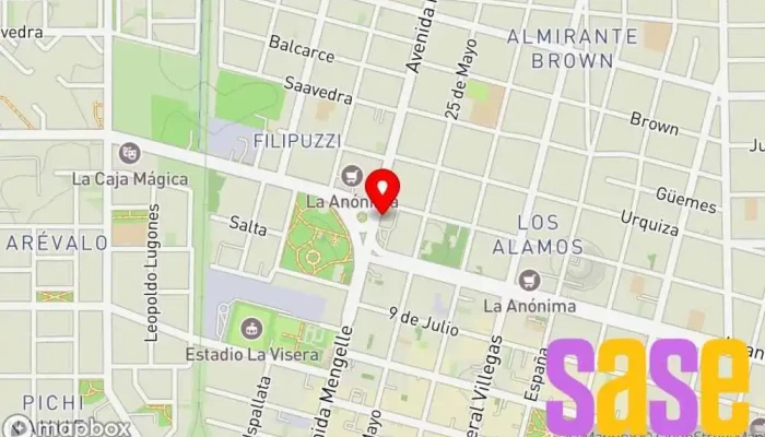 mapa de RADIO MURAL 91.1 FM Emisora de radio en R8324 Cipolletti