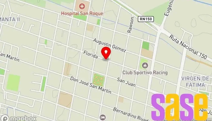 mapa de Radio Norte 96.5 FM Emisora de radio en San Jose de Jachal