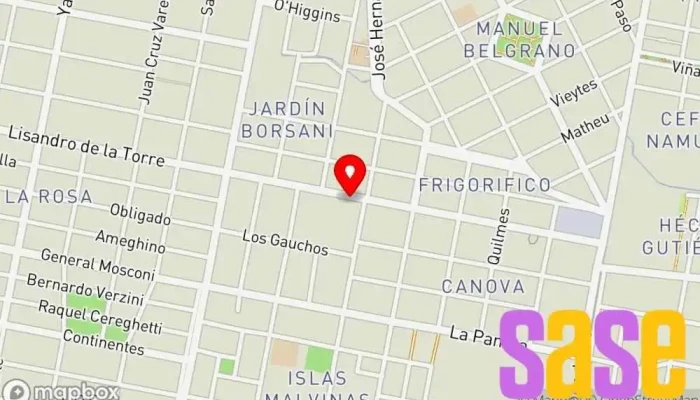 mapa de Radio Noventa Emisora de radio en R8336 Villa Regina