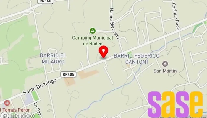 mapa de RADIO OASIS FM 103.1MHZ Emisora de radio en Rodeo