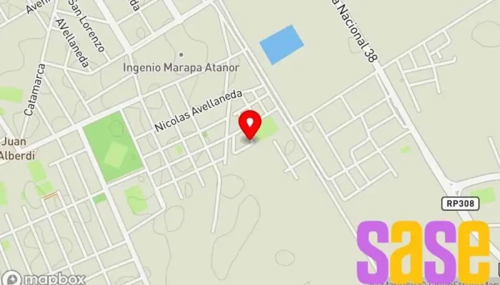 mapa de Radio Patri Emisora de radio en Juan Bautista Alberdi