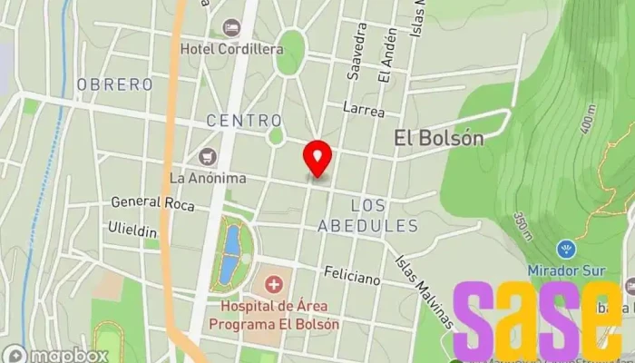 mapa de Radio Piltri Emisora de radio en R8430 El Bolsón