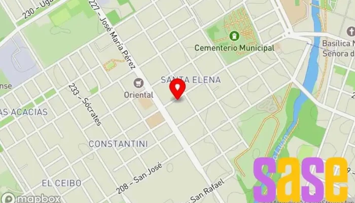 mapa de Radio Pública Luján Emisora de radio en Luján