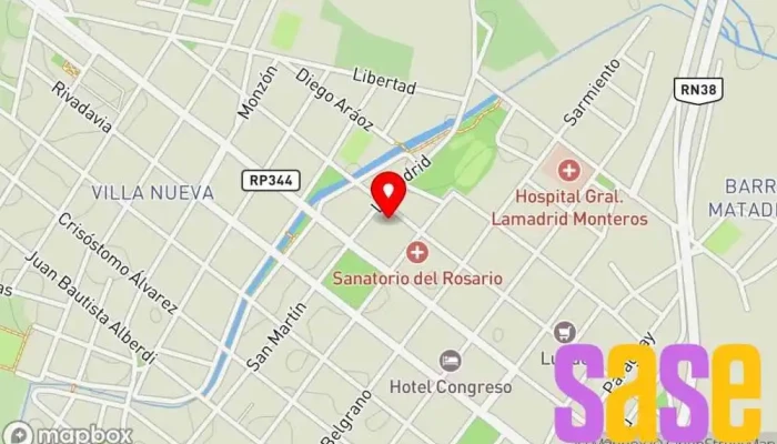 mapa de Radio Punto Com Monteros Agencia de publicidad en Monteros