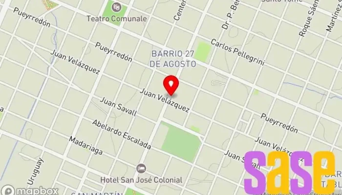 mapa de Radio Red Aleluya 94.5 Emisora de radio en W3340 Santo Tomé