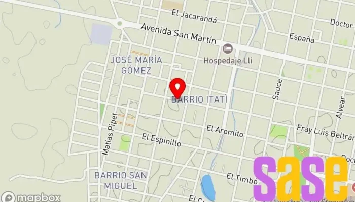 mapa de Radio Rey Fm 105.9 Emisora de radio en Mercedes