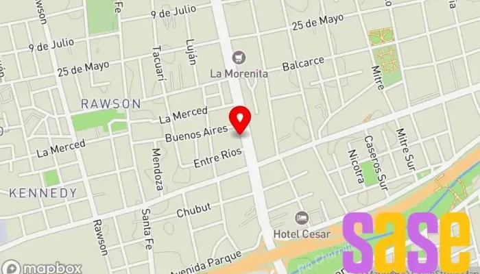 mapa de Radio RVI5 Emisora de radio en San Luis