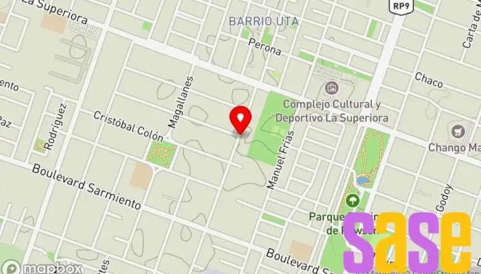 mapa de Radio San Damian FM 97.7 Emisora de radio en Villa Krause