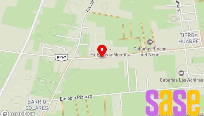 mapa de Radio Santa Bárbara Emisora de radio en Albardón