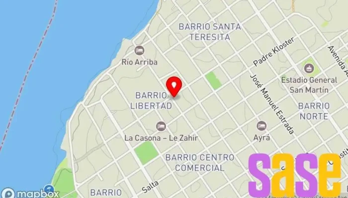 mapa de Radio Seminare Emisora de radio en Bella Vista